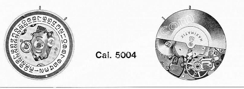 A Schild AS 5007 watch movements